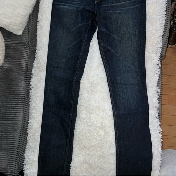 Big Star 1974 Brigette Slim Straight Dark Denim Jeans Size 28R - Picture 10 of 10